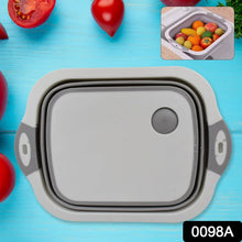 Collapsible Cutting Board with Dish Tub Basket - Justgrabit Inc.