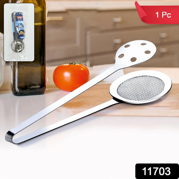 Apex Stainless Steel Skimmer Serving Tong - Justgrabit Inc.