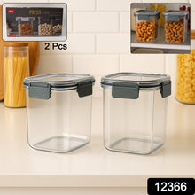 Apex Press N’ Lock Airtight Food Storage Container Set (2Pc/900ml) Approx - justgrabit.in | Just Grab It