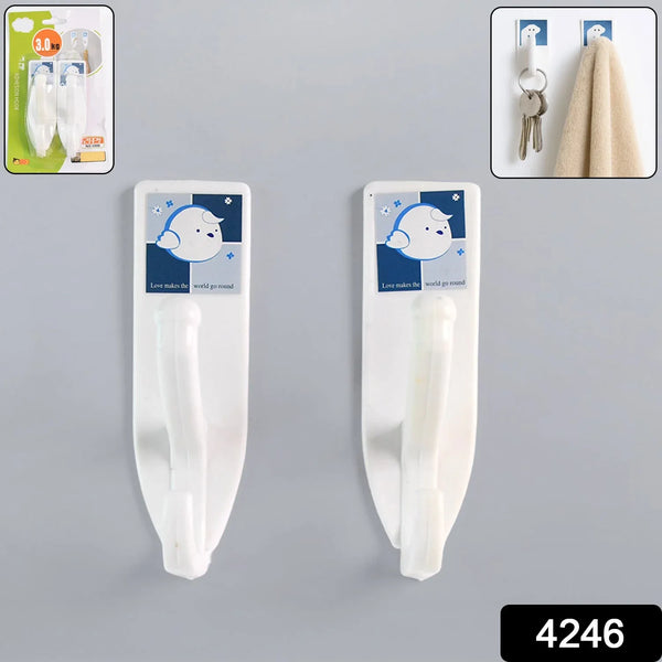 Multipurpose Wall Hooks: Strong & Self - Adhesive for Bathroom, Kitchen, Office ( Mix Design ) - justgrabit.in | Just Grab It