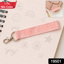 Fabric Ribbon Keychain (1 Pc, Mix Color) - justgrabit.in | Just Grab It