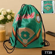 Water - Resistant Nylon Drawstring Backpack Bag (1 Pc / Mix Color & Design) - justgrabit.in | Just Grab It