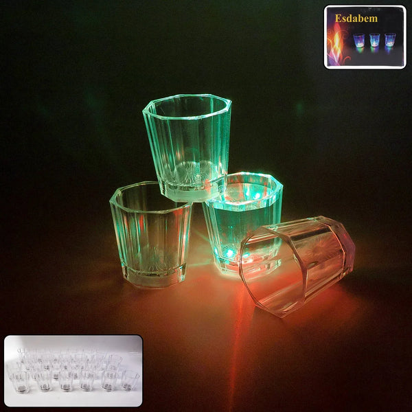 Premium LED Light - Up Shot Glass Set (24 Pc Set) - justgrabit.in | Just Grab It