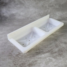 Wall Mounted Double Compartment Soap & Sponge Holder (1 Pc) - Justgrabit Inc.
