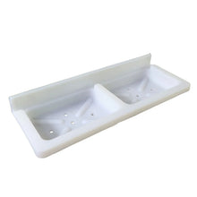 Wall Mounted Double Compartment Soap & Sponge Holder (1 Pc) - Justgrabit Inc.