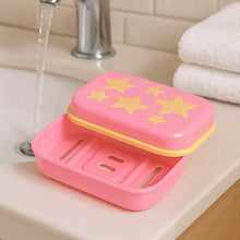 Star Shaped Self Design Soap Case Holder for Bathroom - Justgrabit Inc.