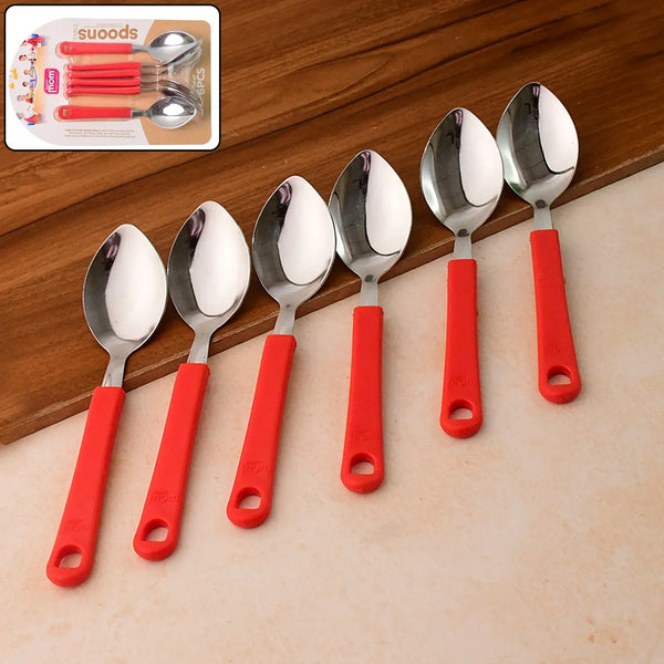 Supermom Premium Stainless Steel Table Spoon (6 Pc / Set) - Justgrabit Inc.