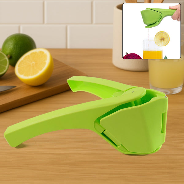 Liger Plastic Manual Handheld Lemon & Orange Squeezer Juice (1 Pc) - justgrabit.in | Just Grab It