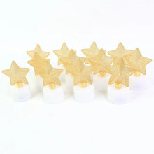 Set of 12 Decorative LED Star Candles - Justgrabit Inc.
