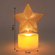 Set of 12 Decorative LED Star Candles - Justgrabit Inc.