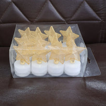 Set of 12 Decorative LED Star Candles - Justgrabit Inc.
