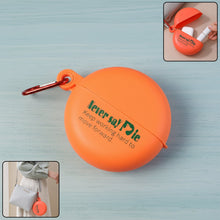 Plastic Round Multi - Purpose Empty Storage Box with Keychain (1 Pc) - justgrabit.in | Just Grab It