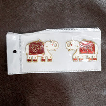 Shubh Labh Elephant Decorative Wall Hangings (2 Pc) - justgrabit.in | Just Grab It