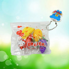 Mini Cute Vegetables and Fruits Erasers or Pencil Rubbers for Kids, 1 Set Fancy & Stylish Colorful Erasers for Children, Eraser Set for Return Gift, Birthday Party, School Prize, 3D Erasers (4 pc Set) - Justgrabit Inc.