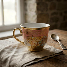 Premium Floral Porcelain Tea Cup and Saucer Set (12 Pc Set) - justgrabit.in | Just Grab It