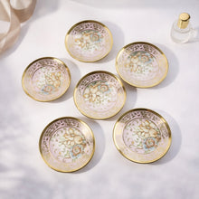 Premium Floral Porcelain Tea Cup and Saucer Set (12 Pc Set) - justgrabit.in | Just Grab It