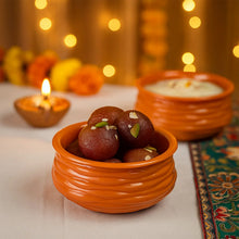 Classic Terracotta - Style Multipurpose Bowl (1 Pc) - justgrabit.in | Just Grab It