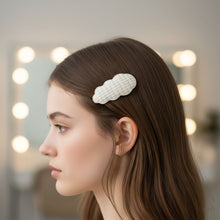 Premium Padded Cloud Shape Hair Clips Set (4 Pc) - justgrabit.in | Just Grab It