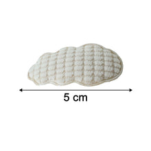 Premium Padded Cloud Shape Hair Clips Set (4 Pc) - justgrabit.in | Just Grab It