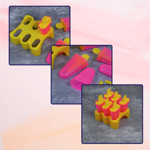 Kulfi Maker Moulds Set Plastic Homemade Kulfi Mould 6pcs Set For Freezer Use - justgrabit.in | Just Grab It