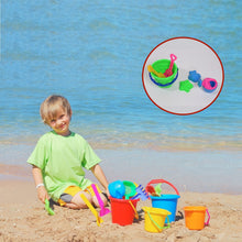 Beach Sand Castle Toy Set for Kids - 6 Pcs Summer Play - justgrabit.in | Just Grab It