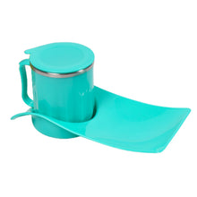 Snack Tray with 350ml Steel Cup for Kids & Home Use - justgrabit.in | Just Grab It