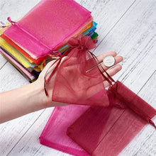 Organza Drawstring Gift Bags – Small Mesh Pouches for Wedding, Party & Festival Favors (50 Pcs Set) - Justgrabit Inc.