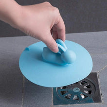 Drain Cover, Water Stopper, Tank Stopper, Rabbit Silicone, Odor Resistant, Drain Lid Shower Drain Cover Shower Plughole Cover Sink Strainer Silicone Bath Drain Cover Kitchen Sink Accessories Bathtub Kitchen Bathroom (1 Pc ) - Justgrabit Inc.