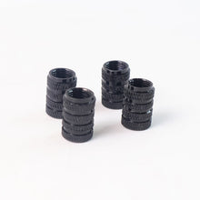 Tire Valve Stem Caps Fit 4pcs Silver - justgrabit.in | Just Grab It
