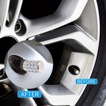 Tire Valve Stem Caps Fit 4pcs Silver - justgrabit.in | Just Grab It