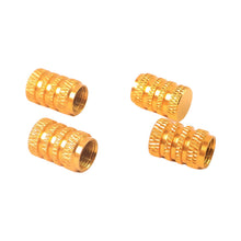 Tire Valve Stem Caps Fit 4pcs Silver - justgrabit.in | Just Grab It