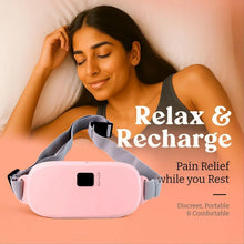 Rechargeable Smart Warm Palace Belt, Period Massager (1 Pc) - justgrabit.in | Just Grab It