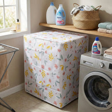 Waterproof & Dustproof Floral Washing Machine Cover (62×56×83 cm) - justgrabit.in | Just Grab It