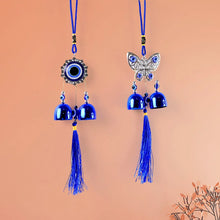 Metal Evil Eye Wind Chime Bells (Mix Design / 1 Pc) - Justgrabit Inc.