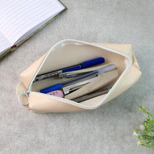 Slim PU Leather Pencil Pouch - (1 Pc) - justgrabit.in | Just Grab It